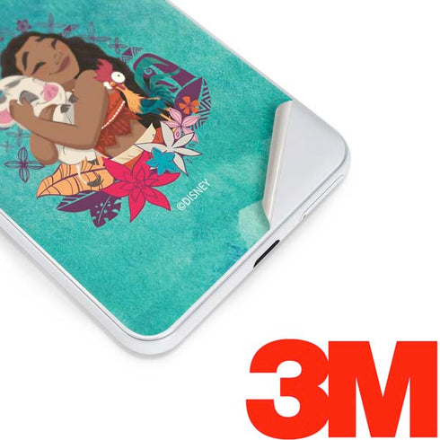 Disney Princess Moana with Pua and Heihei Google Pixel 3 Skin